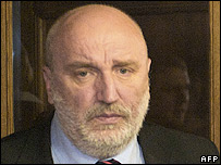 Ivars Godmanis, Riga, January 26, 2009 Ilmars Znotins/AFP/Getty Images