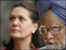 Sonia Gandhi and Manmohan Singh