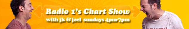 Radio 1's Chart Show with JK & Joel, Sundays 4pm-7pm