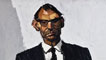 Detail from Sir Kyffin Williams' portrait - Sir Alun Oldfield Davies (oil on canvas)