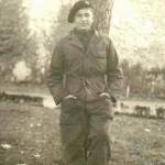 Ron, at Rieti, where he was re-trained by the Royal Armoured Corps to be a Loader/Operator