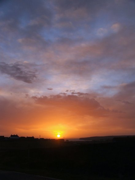 Sunrise as I drove to work one morning