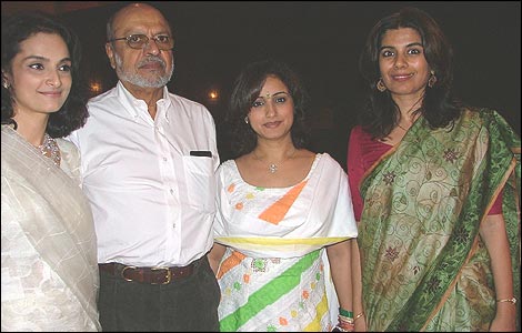Rageshwari, Shyam benegal, Divya Dutta and Deepa Sahii
