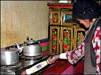 cozinha na China