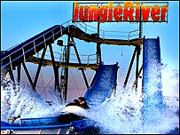 Jungle River at Walsall Illuminations 2007