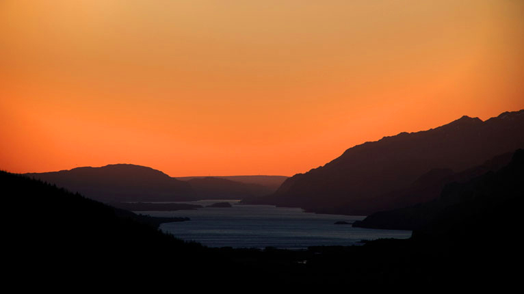 Loch Ma-Ruibhe, Taobh Siar Rois