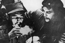 Che Guevara and Fidel Castro