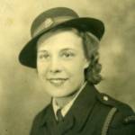The picture shows Connie in her Air Raid Warden’s uniform 1943