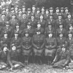 14th Buck's Company A.T.S. Boyce Barracks 1940. Ena Brason 3rd top left.