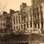 ref: 1481/A9/79 The Westminster Hotel in the aftermath of the bombing. Image taken 28 March; (courtesy of the Western Morning News).