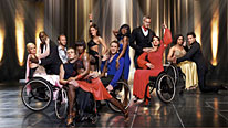 Ballroom dancing like never seen before as six wheelchair-users and their celebrity partners get together for Dancing On Wheels