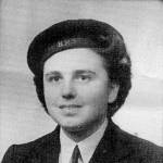 Dorothy Perkins in her WRENS uniform