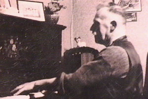 Len polishes his cornet and remembers