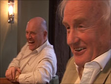 Racegoers at the Ellenborough Park Hotel, Cheltenham