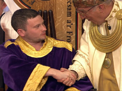 Rhys Iorwerth yn ennill Cadair Eisteddfod 2011