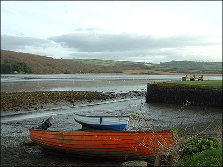 Boats at Bere Ferrers