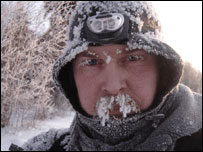 Karl Bushby plans to end his trek in 2009