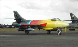 Hawker Hunter jet