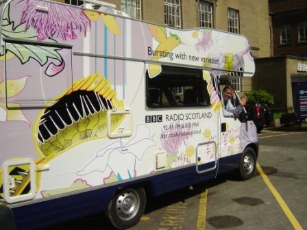 BBC Radio Scotland Camper Van