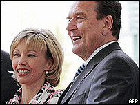 Doris ve Gerhard Schröder