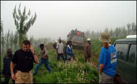 The trip to Mt. Kilimanjaro