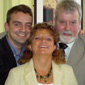 Bernie's mum, dad and brother at her graduation from Queen's University
