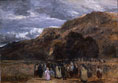 A Welsh Funeral, Betws-y-Coed (c 1847-50) by David Cox 1783-185, copyright Tate 2005