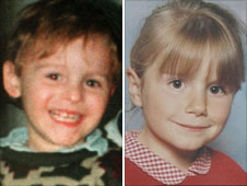 James Bulger and Sarah Payne