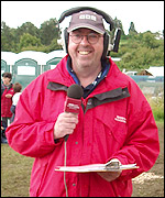 Richard Atkins at the Tewkesbury Medieval Festival