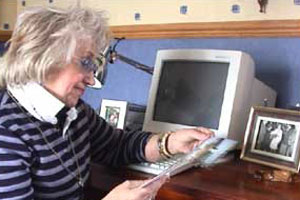 Vera's mum was the life and soul of a party