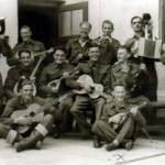 Our little band (Zwittau) quite a few instruments to say the party only consists of twenty men. The din is terrific, what?