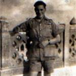 Flying Officer R A Smith in Cairo 1944?