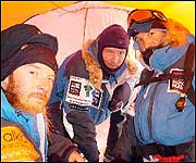 Andy, Craig and Paul ready for another day