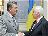 Ющенко та Лугар
