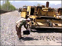 جاده سازی در افغانستان