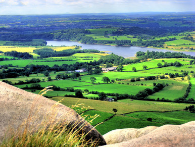Peak District vista
