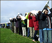 Waving 'nose' of 'Concorde'!