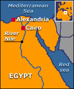 Mapa Egypta