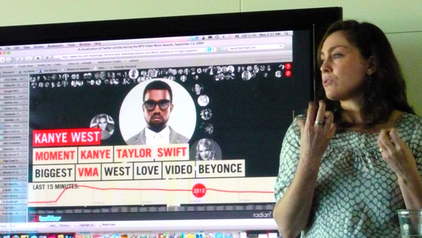 Twitter's Director of Media Partnerships Chloe Sladden