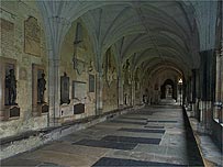 The West Cloister at Westminster Abbey 