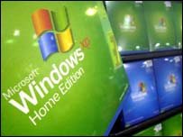 Microsoft'un Windows yazılımı