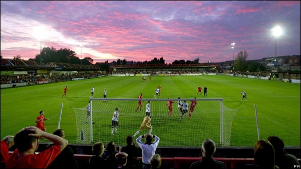 Accrington hope the Crown Ground is hosts League football for years to come