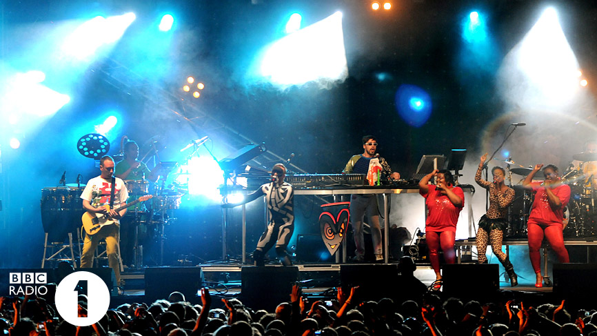 Basement Jaxx at Radio 1's Big Weekend