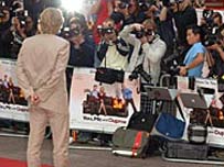 Film premiere in Leicester Square