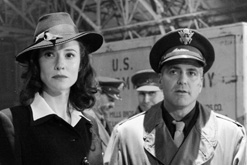 Cate Blanchette and George Clooney in The Good German.