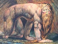 Blake's Nebuchadnezzar, courtesy of Tate Britain