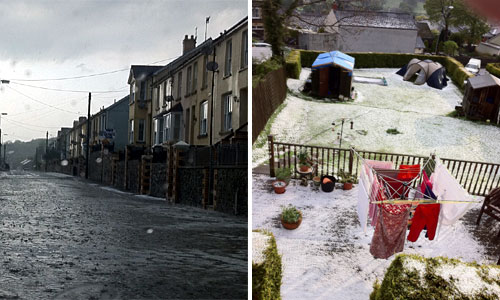 Blaenavon weather. Photo: Janet Pritchard