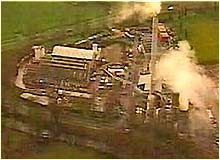 An incinerator near Pontypool.