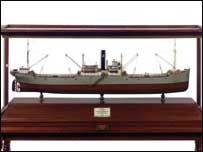 Model of the SS Bellasco 