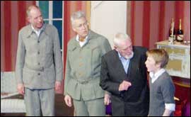Actors on stage